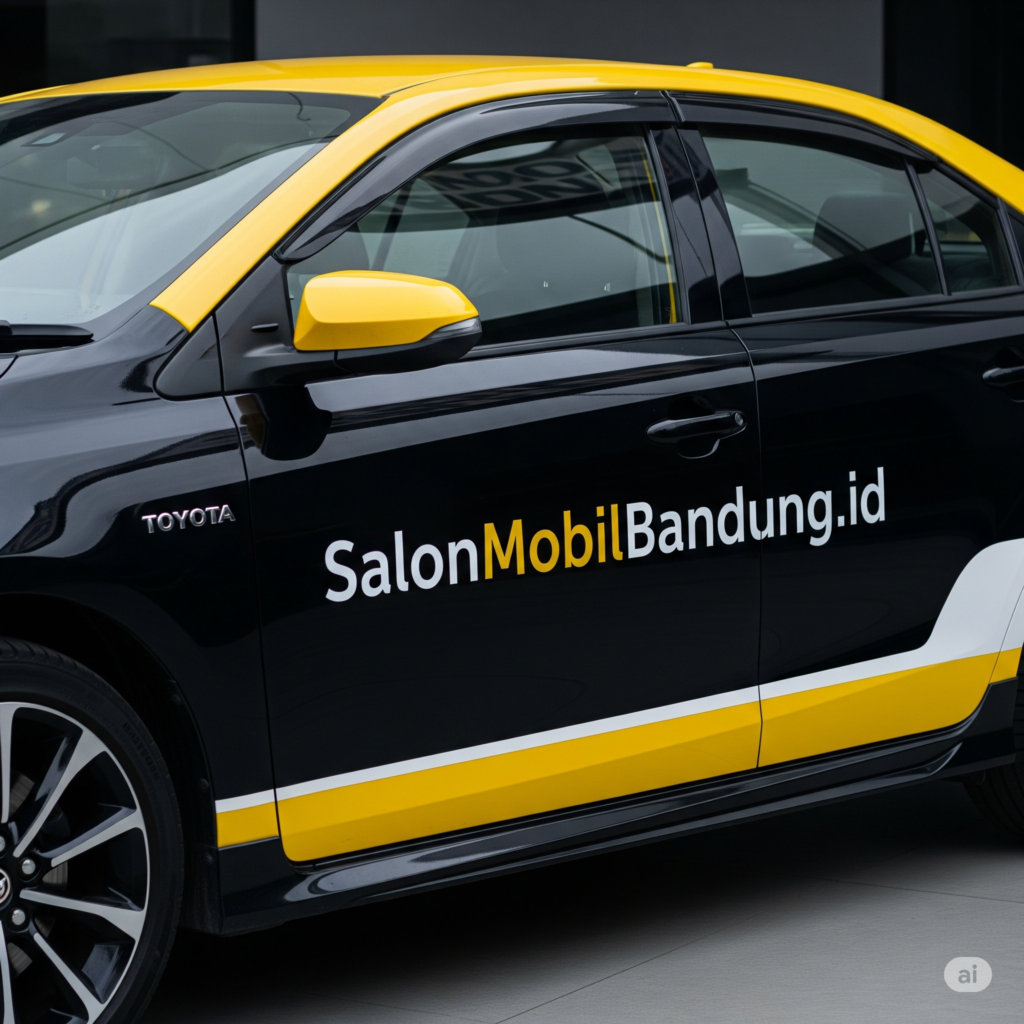 Proses aplikasi nano ceramic pada Toyota di Bandung