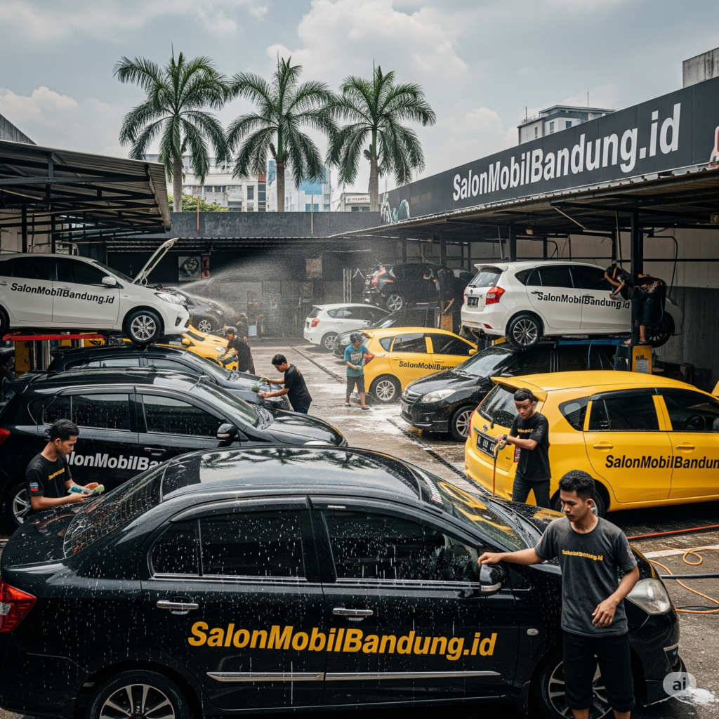 Jasa salon mobil di Kota Cimahi – nano coating untuk hasil kilap maksimal