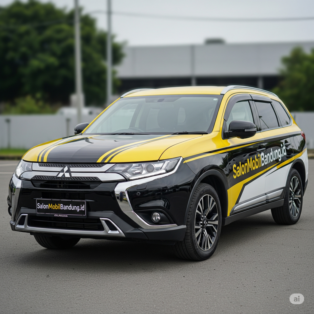 Mitsubishi Outlander dengan Perlindungan Nano Ceramic