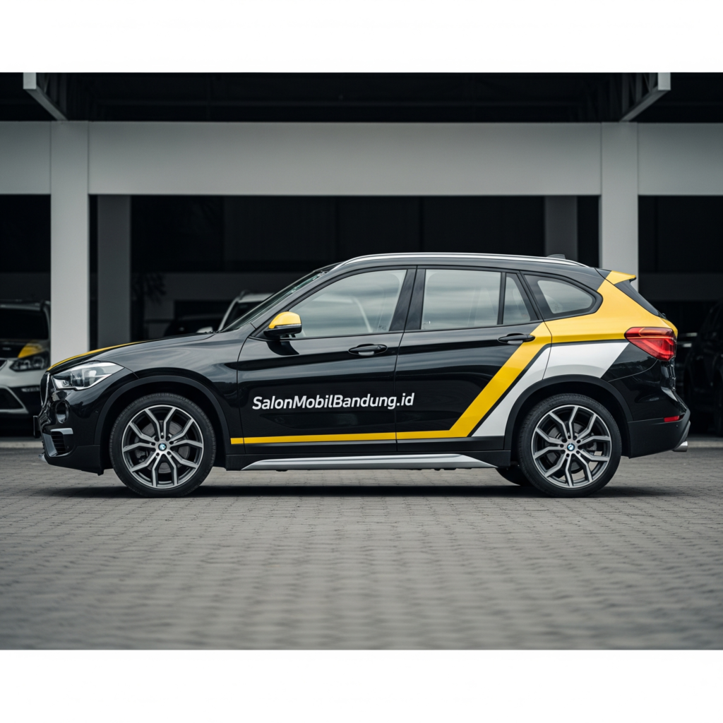 Proses aplikasi Nano Ceramic BMW X1 Di Bandung