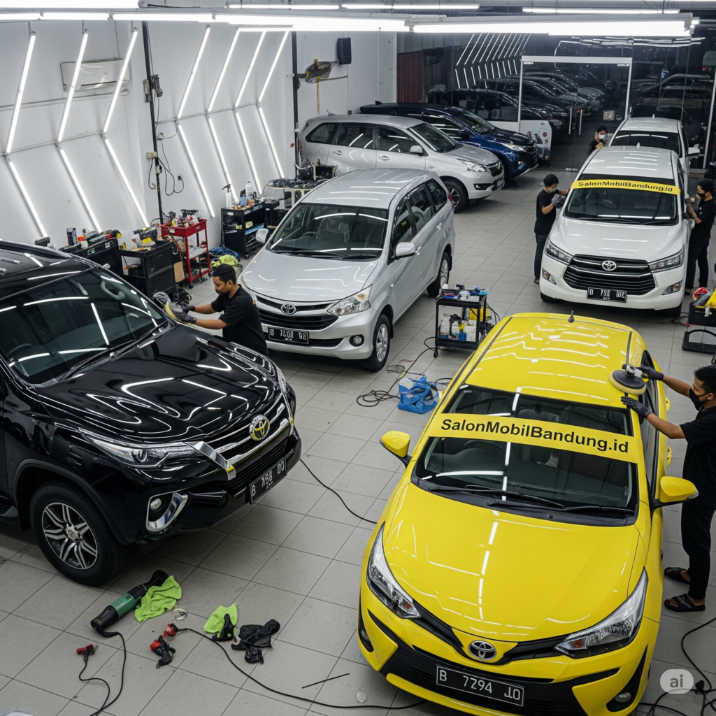 salon autodetailing mobil mewah Cimahi