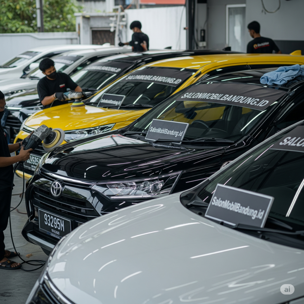 Nano coating Veloz di Kota Cimahi pada permukaan mobil